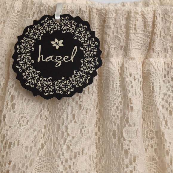 Hazel NWT BOHO Ivory Maxi Lace Skirt - Picture 3 of 4